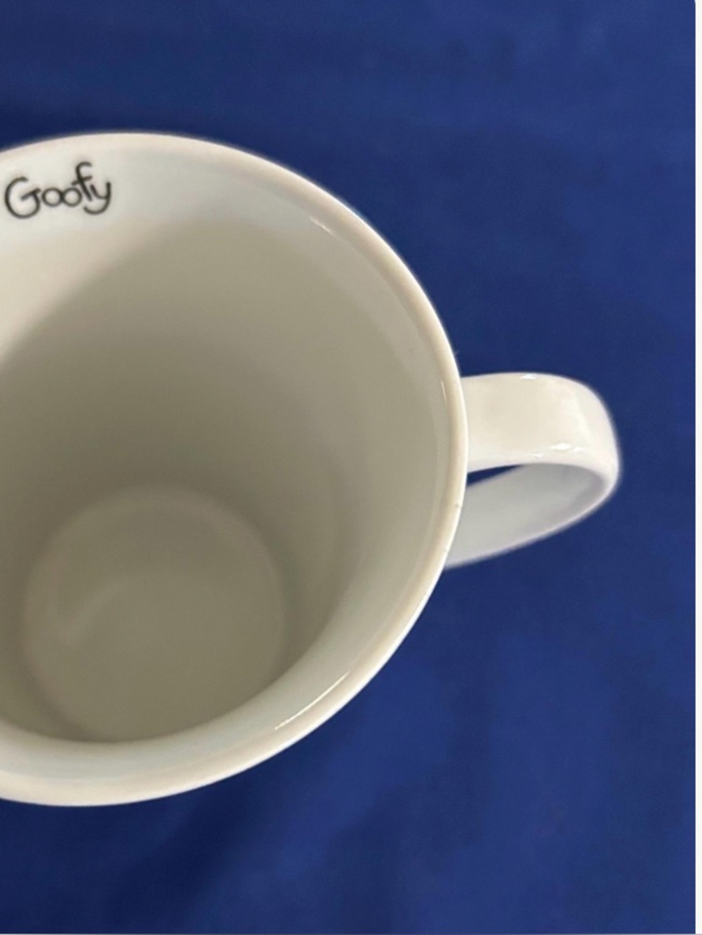 Disney Goofy Sketch Ceramic Cup or Mug, Jerry Leigh, Black & White - Picture 5 of 9